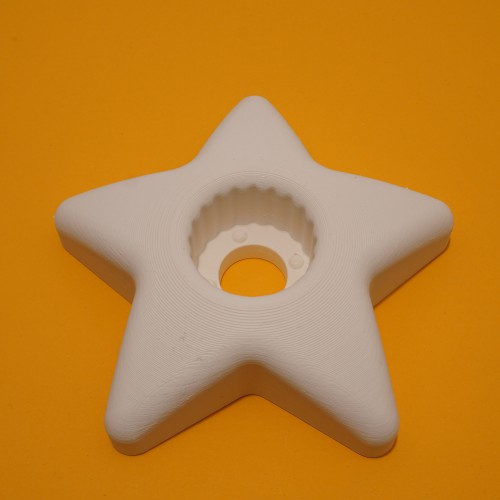 Tealight holder star