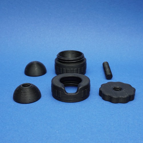 Ball head for camera tripods